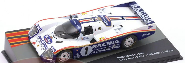 アルタヤ 1/43 ポルシェ 962C #1 優勝 ル・マン24時間 1986 ハンス ヨアヒム スタック/デレック ベル/アル ホルバートAltaya 1:43 Porsche 962C N1 Winner 24h Le Mans 1986 Hans Joachim Stuck/Derek Bell/Al Holbert｜Reowide モデルカー カタログ SHOP