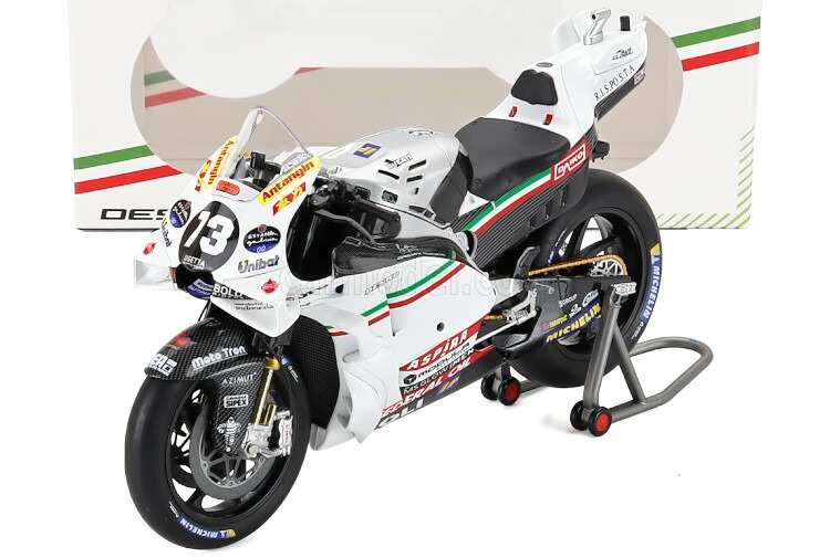 キログラムワークス 1/12 ドゥカティ #73 サンマリノ 2024 野球クラブ グレシーニ 一ころ アレックス マルケスKILOWORKS 1:12 Ducati GP23 #73 San Marino 2024 Alex Marquez
