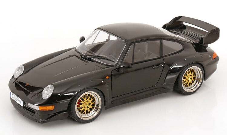KK 1/12 ポルシェ 911 993 GT2 1996 ブラック BBSリムKK 1:12 Porsche 911 993 GT2 1996 Black BBS Rims|Reowide モデルカー カタログ SHOP