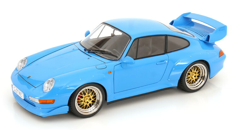 KK 1/12 ポルシェ 911 993 GT2 1996 ライトブルー BBSリムKK 1:12 Porsche 911 993 GT2 1996 Light Blue BBS Rims｜Reowide モデルカー カタログ SHOP 38,870円