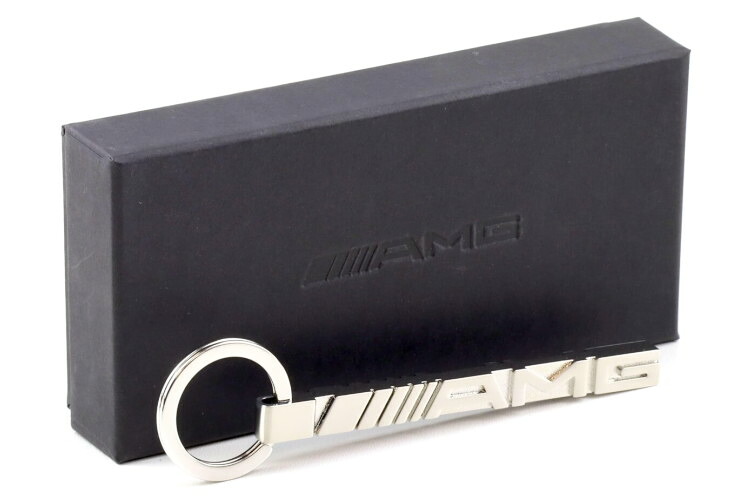 商売人特注 メルセデスAMG ロゴタイプ キーホルダー 金属元素DEALER EXCLUSIVE Mercedes AMG Logo Keychain Metal 車-ミニカー・トイカー-おもちゃ
