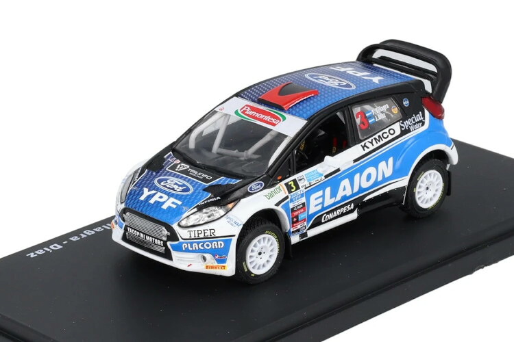Salvat 1/43 ジェラルド・r・フォード フィエスタ Maxi Rally #3 2018 VillagraSalvat 1:43 Ford Fiesta Maxi Rally #3 2018 Villagra おもちゃ-ミニカー・トイカー-車