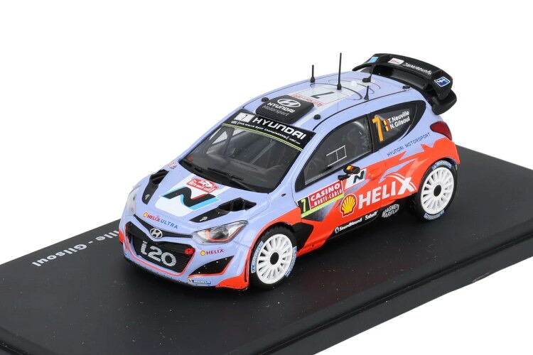 SALVAT 1/43 ヒョンデ i20 WRC 2014 Neuville #7 メキシコ合衆国 ラリーWRCSALVAT 1:43 HYUNDAI i20 WRC 2014 Neuville #7 Mexico Rally WRC おもちゃ-乗り物のおもちゃ-車