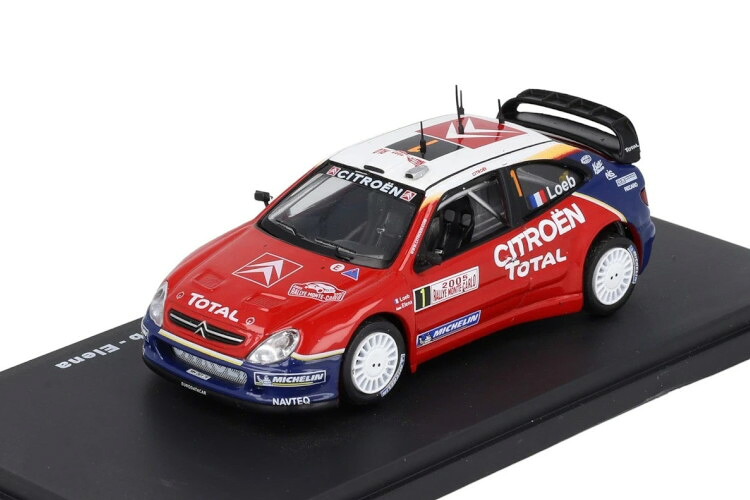 SALVAT 1/43 シトロエン Xsara WRC 2005 #1 Loeb メキシコ合衆国 ラリーWRCSALVAT 1:43 CITROEN Xsara WRC 2005 #1 Loeb Mexico Rally WRC 乗り物のおもちゃ-おもちゃ-車