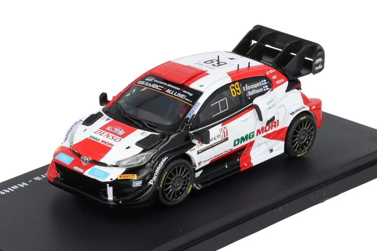 SALVAT 1/43 トヨタ GR Yaris Rally1 2022 #69 Rovanpera メキシコ ラリーWRCSALVAT 1:43 TOYOTA GR Yaris Rally1 2022 #69 Rovanpera Mexico Rally WRC｜Reowide モデルカー カタログ SHOP