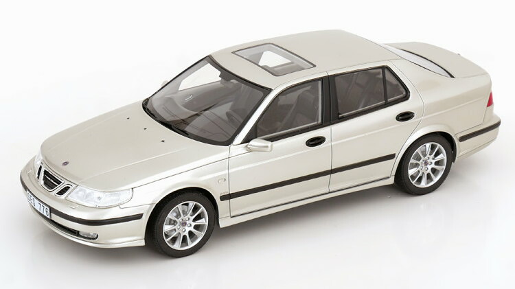 CULT SCALE MODELS 1/18 サーブ 9-5 ターボ エアロ 1998 シルバーメタリックCult Scale Models 1:18 SAAB 9-5 TURBO AERO 1998 SILVER METALLIC|Reowide モデルカー カタログ SHOP