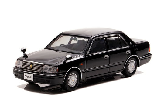 カーネル 1/43 トヨタ クラウン ロイヤルサルーン G JZS155 1999 ブラックCARNEL 1:43 Toyota Crown Royal Saloon G JZS155 1999 Black|Reowide モデルカー カタログ SHOP