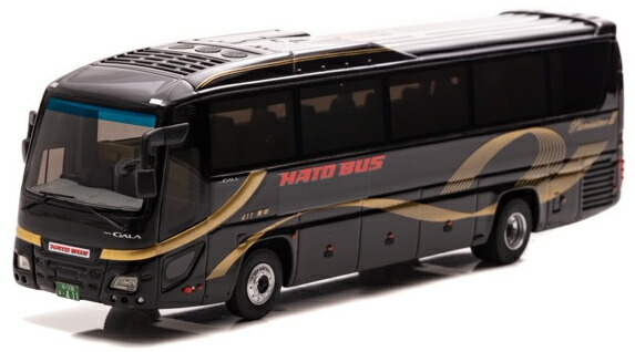 カーネル 1/64 いすゞ ガーラ スーパーハイデッカー はと二階建てバス ピアニシモ3 ゴールド 411号車CARNEL 1:64 Isuzu Gala Super High Decker Hato Bus Pianissimo III Gold No.411