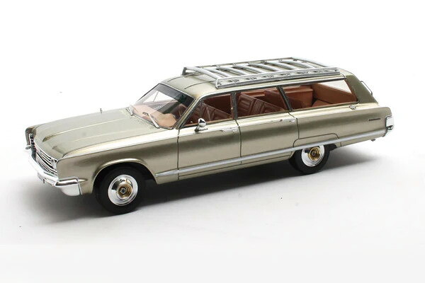 行列 1/43 クライスラー 町\u0026カントリー Year 1966 ライトグリーンメタリックMatrix 1:43 Chrysler Town Country Year 1966 Light Green Metallic