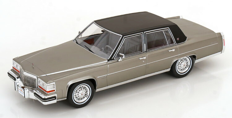 MCG 1/18 キャデラック フリート木材 ブロアム ダークグレーメタリック 1982MCG 1:18 Cadillac Fleetwood Brougham Dark Grey Metallic 1982