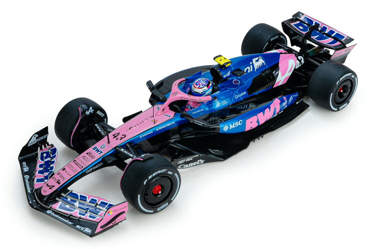 ソリド 1/18 アルピーヌ A525 #43 カナダグランプリ 2025 フランコ コラピントSolido 1:18 Alpine A525 #43 Canadian GP 2025 Franco Colapinto