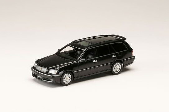 目じるし43 1/43 トヨタ ジャケット冠 エステート 運動選手G 黒いことMARK43 1:43 Toyota Crown Estate Athlete G Black