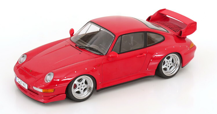 KK規摸 1/18 ポルシェ 911 993 GT2 1996 赤いこと スピードラインリムKK Scale 1:18 Porsche 911 993 GT2 1996 Red Speedline Rims