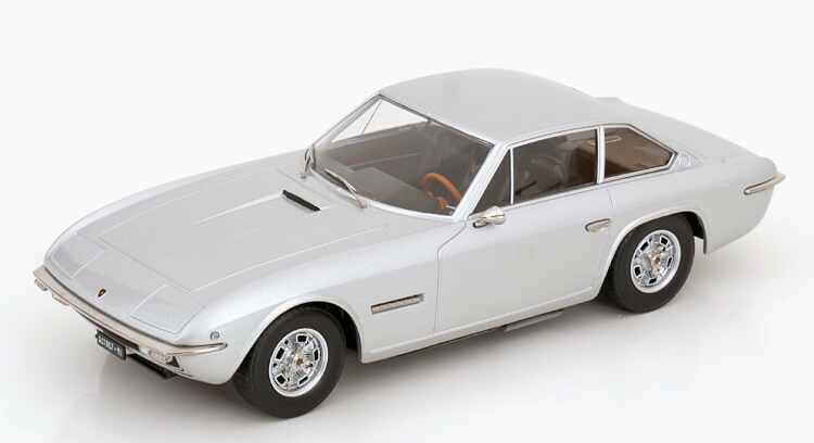 KK規模 1/18 ランボルギーニ イスレロ S 1969 しろがね色KK Scale 1:18 Lamborghini Islero S 1969 Silver