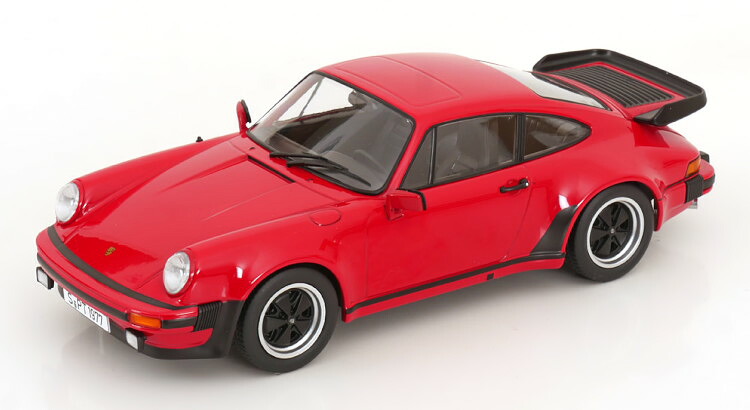 KK規摸 1/18 ポルシェ 911 930 ターボ 3.3 クーペ 1977 赤いことKK Scale 1:18 Porsche 911 930 Turbo 3.3 Coupe 1977 Red