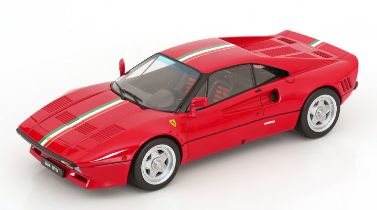 KK規摸 1/18 フェラーリ 288 GTO イタリア共和国目論む 1984 赤いことKK Scale 1:18 Ferrari 288 GTO Italia Design 1984 Red