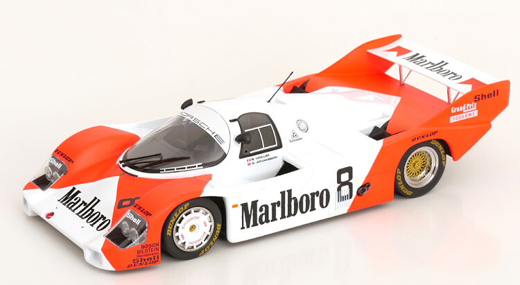 ベルク83 1/18 ポルシェ 956 KH #8 2位 1000粁 シルバーストン 1983 ウォレック/ヨハンソンWerk83 1:18 Porsche 956 KH #8 2nd 1000粁 Silverstone 1983