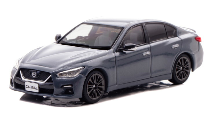 カーネル 1/43 日産 地上地平 400R V37 2020 スレート薄墨色 300台押さえるCar-Nel 1:43 Nissan Skyline 400R V37 2020