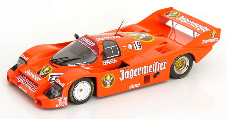 ベルク83 1/18 ポルシェ 956K イェーガーマイスター #19 贏ち得る イモラ1000粁 1984 シュトック/ベロフWerk83 1:18 Porsche 956K Jagermeister #19 Imola 1000粁 1984