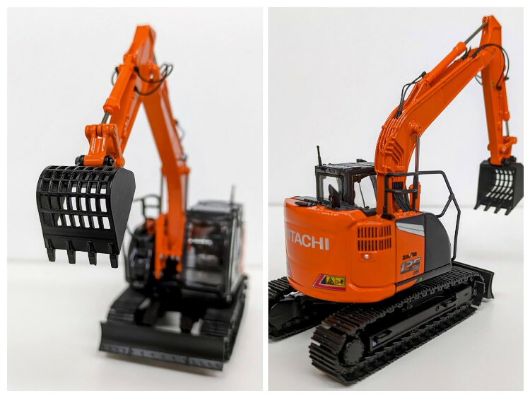 日立建機 1/50 ZAXIS 135US-7 油圧シャヴェルHitachi 1:50 ZAXIS 135US-7 Hydraulic Excavator