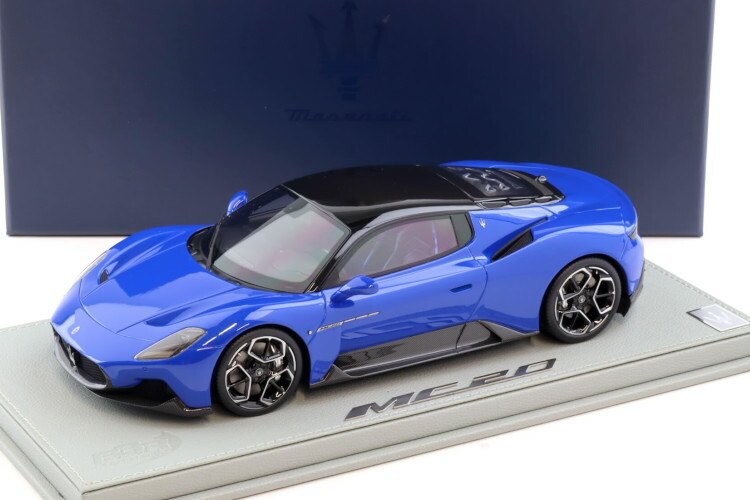 マセラティ特注 BBR 1/18 マセラティ MC20 クーペ 2020 ブルー インフィニート BBR 1:18 Maserati MC20 Coupe 2020 Blu Infinito 40,820円