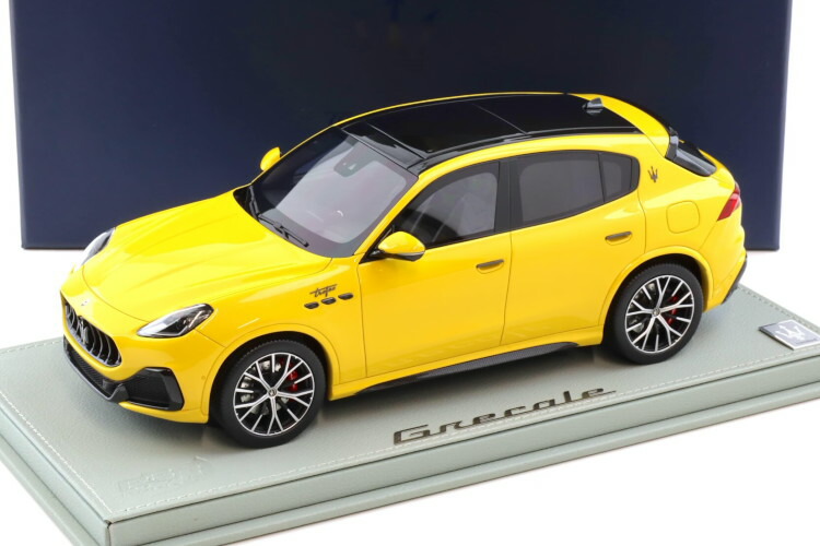 マセラティ特注 BBR 1/18 マセラティ グレカーレ トロフェオ 2022 ジャッロ イエロー BBR 1:18 Maserati Grecale Trofeo 2022 Giallo yellow