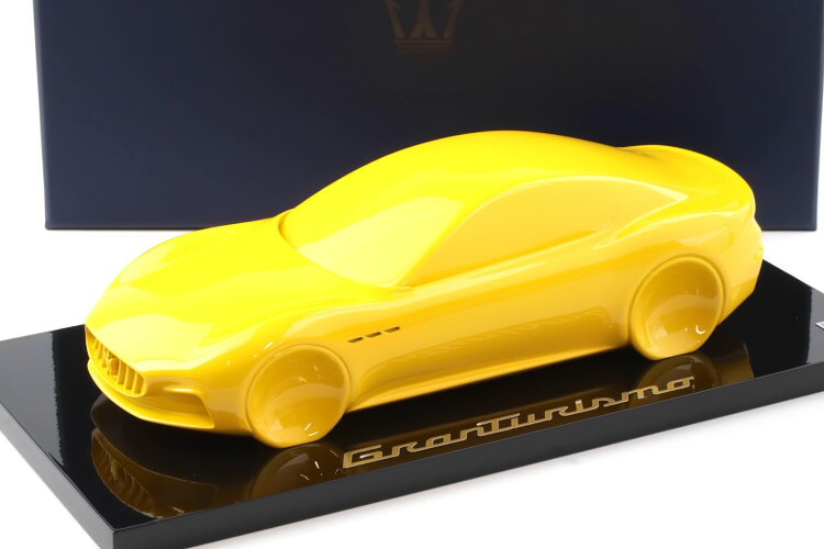 マセラティ特注 BBR 1/18 シルエット マセラティ グラントゥーリズモ 2023 ジャッロ コルセBBR 1:18 Silhouette Maserati Granturismo 2023 Giallo Corse｜Reowide モデルカー カタログ SHOP