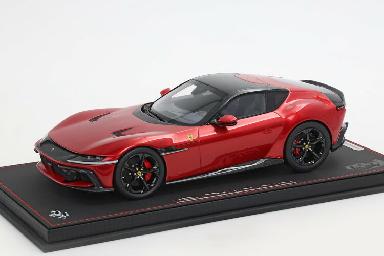 BBR 1/18 フェラーリ 12チリンドリ クーペ V12 830cv 2024 ロッソ イモラ 赤いこと メタリック 48台押さえるBBR 1:18 FERRARI 12CILINDRI COUPE V12 830cv 2024 ROSSO IMOLA RED METALLIC LIMITED 48 pcs