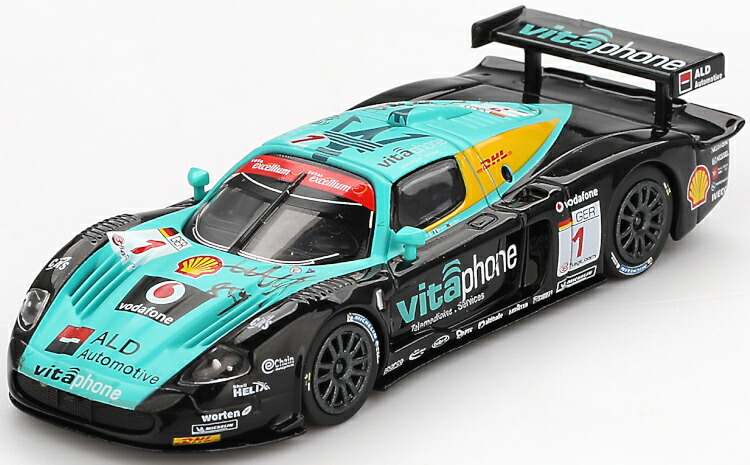 BBRモデル 1/64 マセラティ MC12 コンペティション スパ24時間 2008 優勝 #1 ヴィタフォン BBR Models 1:64 Maserati MC12 Competition Spa 24 Hours 2008 Winner N1 Vitaphone 7,015円