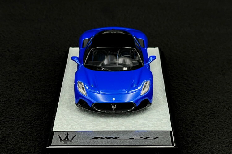 BBR 1/43 マセラティ MC20 2020 青み インフィニート グロッシーブラックBBR 1:43 Maserati MC20 2020 Blu Infinito Glossy Black