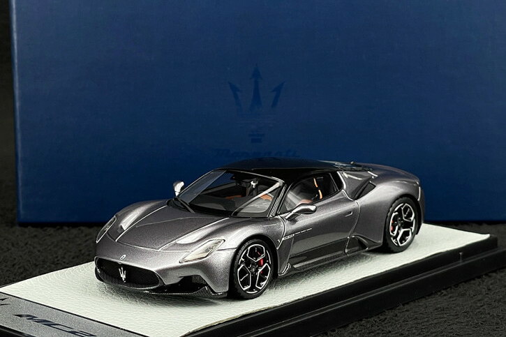 BBR 1/43 マセラティ MC20 2020 グリージョ ミステーロ グロッシーブラックBBR 1:43 Maserati MC20 2020 Grigio Mistero Glossy Black