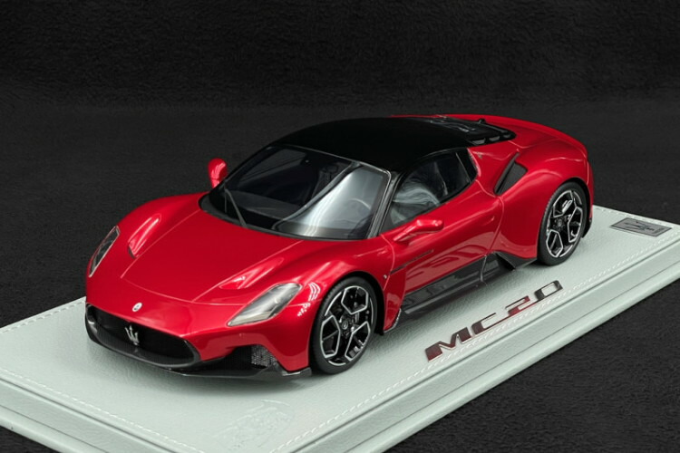 BBR 1/18 マセラティ MC20 2020 ロッソ ヴィンチェンテ グロッシーブラック 250台限定 BBR 1:18 Maserati MC20 2020 Rosso Vincente Glossy Black Limited 250 pcs