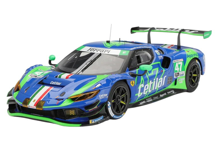 BBR 1/18 フェラーリ 296 GT3 #47 24h Daytona 2025 チェティラー レーシングBBR 1:18 Ferrari 296 GT3 No.47 24h Daytona 2025 Cetilar Racing｜Reowide モデルカー カタログ SHOP