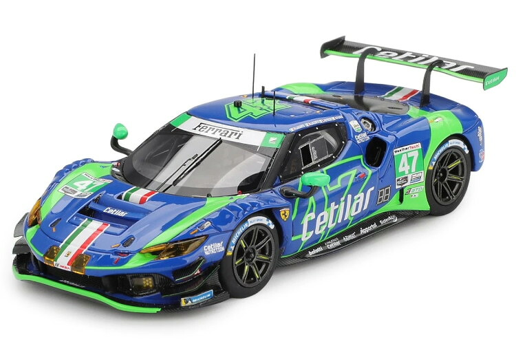 BBR 1/43 フェラーリ 296 GT3 #47 24h Daytona 2025 チェティラー レーシングBBR 1:43 Ferrari 296 GT3 No.47 24h Daytona 2025 Cetilar Racing｜Reowide モデルカー カタログ SHOP