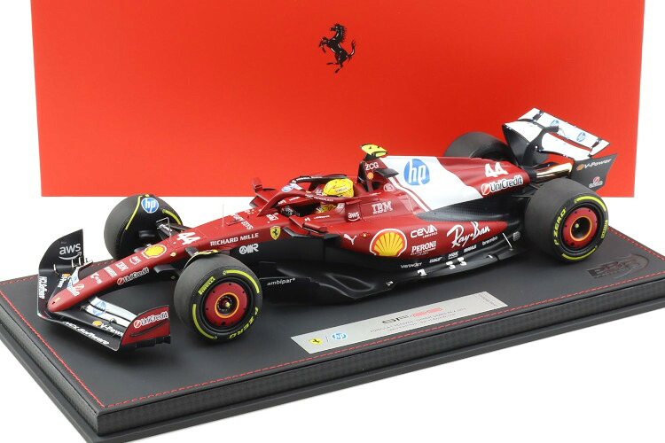 BBR 1/18 フェラーリ 空想科学小説-25 #44 勝ちえる 中国GP疾駆 2025 ハミルトン 制限事項262台BBR 1:18 Ferrari 空想科学小説-25 #44 China GP Sprint 2025 Hamilton Limited 262