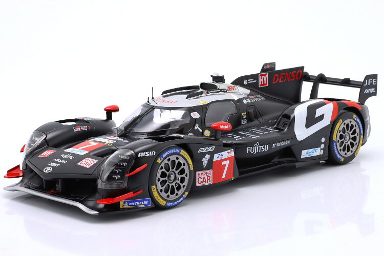 イクソ 1/18 トヨタ GR010 変わり種 #7 2位 ル・マン24第四次元 2024IXO 1:18 Toyota GR010 Hybrid #7 2nd Le Mans 24h 2024