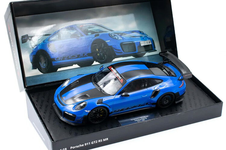 イクソ 1/18 ポルシェ 911 GT2 RS MR マンタイレーシング ブルー コレクターエディションIXO 1:18 Porsche 911 GT2 RS MR Blue Collector Edition｜Reowide モデルカー カタログ SHOP