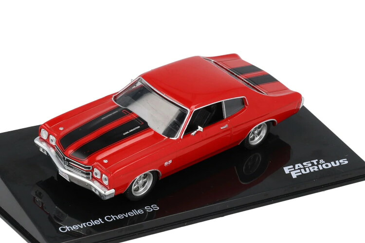 イクソ アルタヤ 1/43 ワイルドスピード シボレー シェベル SS レッドIXO Altaya 1:43 FAST AND FURIOUS CHEVROLET CHEVELLE SS red｜Reowide モデルカー カタログ SHOP