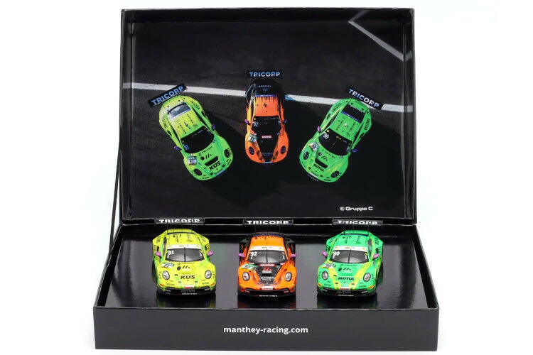 イクソ 1/43 3 Car Set Manthey ポルシェ 911 GT3 R DTM Champion 2025IXO 1:43 3 Car Set Manthey Porsche 911 GT3 R DTM Team Champion|Reowide モデルカー カタログ SHOP