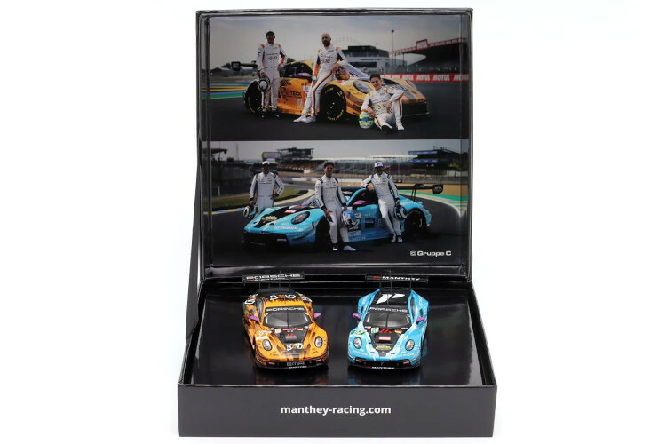 イクソ 1/43 2 Car Set ポルシェ 911 GT3 R 24h Lemans Class 優勝 Lmgt3 2025 Lmgt3 2024IXO 1:43 2 Car Set Porsche 911 GT3 R 24h Lemans｜Reowide モデルカー カタログ SHOP