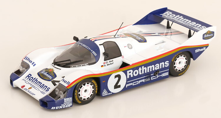 ベルク83 1/18 ポルシェ 956K #2 優勝 1000km サンダウン 1984 S. ベロフ/D. ベルWerk83 1:18 Porsche 956K #2 Winner 1000km Sandown 1984｜Reowide モデルカー カタログ SHOP