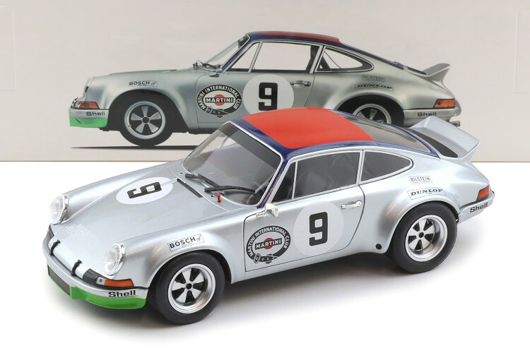 ソリド 1/18 ポルシェ 911 カレラ RSR 2.8 タルガフローリオ #9 マルティーニSolido 1:18 Porsche 911 Carrera RSR 2.8 Targa Florio #9 Martini｜Reowide モデルカー カタログ SHOP