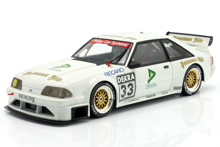 ベルク83 1/18 フォード マスタング 5.0 GT #33 DTM 1993 G. ルッフWerk83 1:18 Ford Mustang 5.0 GT Team Ruch Motorsport #33 DTM 1993 Gerd Ruch｜Reowide モデルカー カタログ SHOP 20,100円