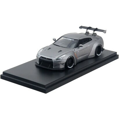タイガーゲート 1/43 LBワークス 日産 R35 GT-R ガンメタリック GTウイングTiger Gate Japan 1:43 LB Works Nissan R35 GT-R Gun Metallic GT Wing｜Reowide モデルカー カタログ SHOP