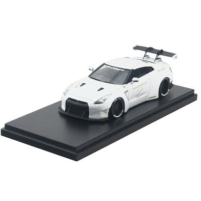 タイガーゲート 1/43 LBワークス 日産 R35 GT-R パールホワイト GTウイングTiger Gate Japan 1:43 LB Works Nissan R35 GT-R Pearl White GT Wing｜Reowide モデルカー カタログ SHOP