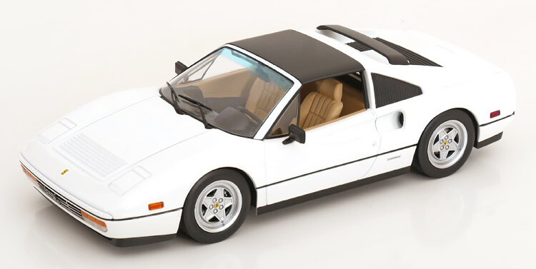 KKスケール 1/18 フェラーリ 328 GTS USバージョン 1985 ホワイトKK Scale 1:18 Ferrari 328 GTS US Version 1985 White｜Reowide モデルカー カタログ SHOP