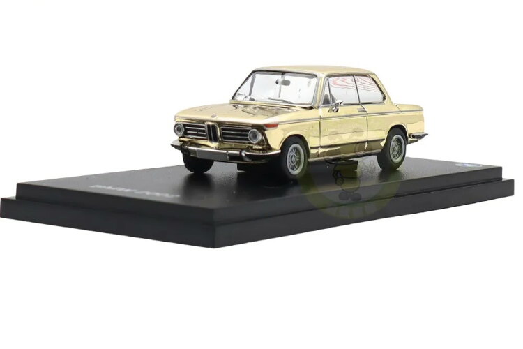 オールモストリアル 1/64 BMW 2002 ゴールデンクロームAlmost Real 1:64 BMW 2002 Golden Chrome