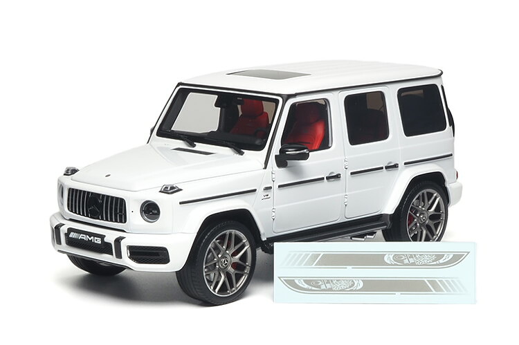 オールモストリアル 1/18 メルセデスベンツ AMG G63 W463 2019 イリジウムしろがね色 開閉Almost Real 1:18 Mercedes-Benz AMG G63 (W463) Year of construction 2019 iridium silver