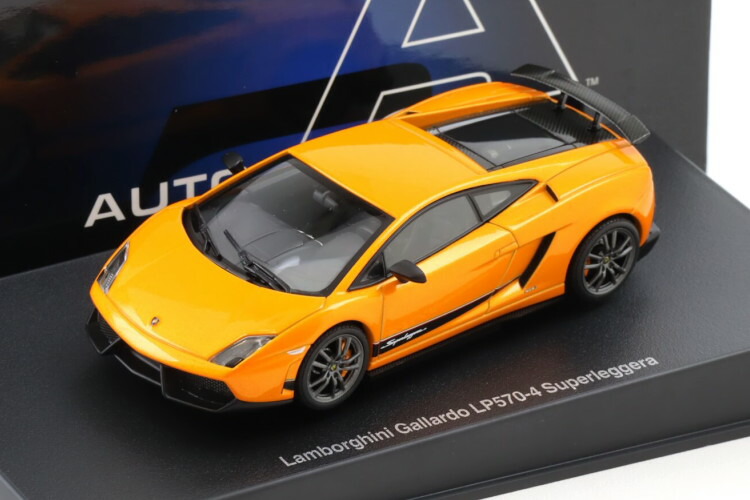 楽天市場】オートアート 1/18 ランボルギーニ ガヤルド LP570-4