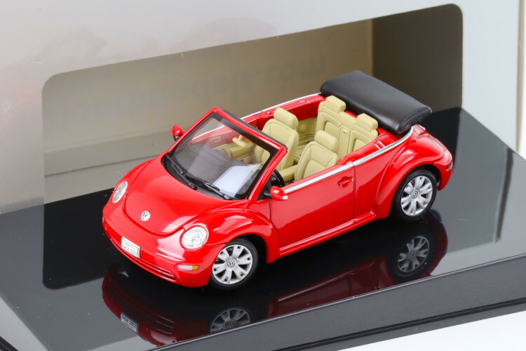 ミニカー　1/43 フォルクスワーゲン ビートル カブリオレ 1936 アドルフ・ヒトラー シュトゥットガルト視察 第一号ビートル ヒトラー＆ポルシェ フィギュア付 [RIO4712/P] フォルクスワーゲン ビートル カブリオレ 1936 アドルフ